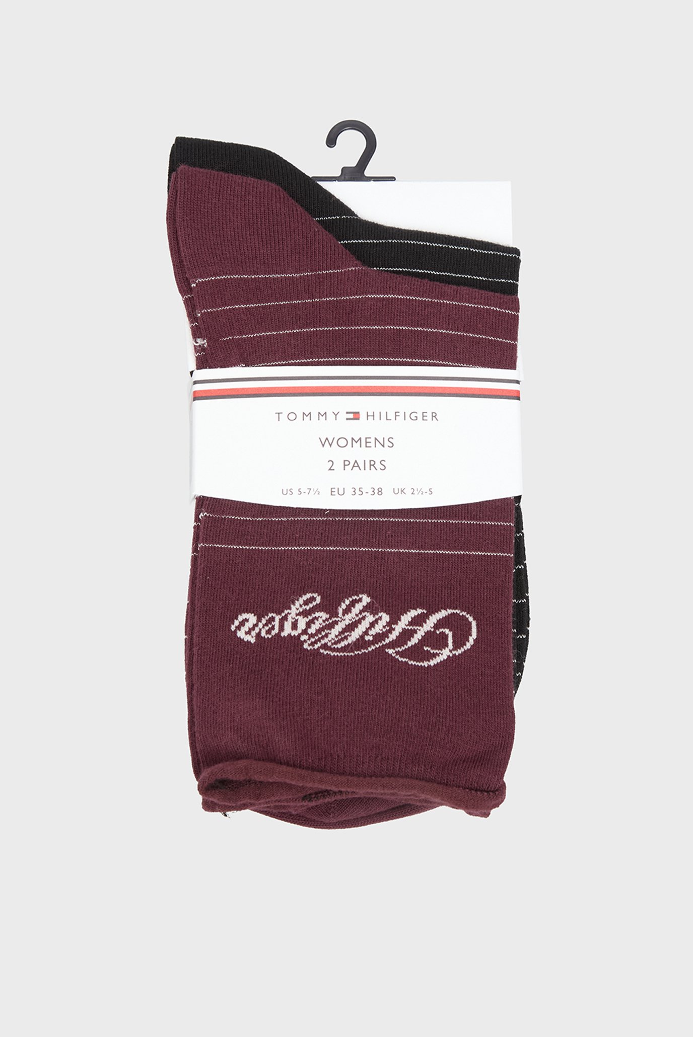 Женские носки (2 пары) STRIPE Разноцветный 35-38 Tommy Hilfiger 701236455 Женские носки (2 пары) STRIPE Разноцветный 35-38 Tommy Hilfiger 701236455