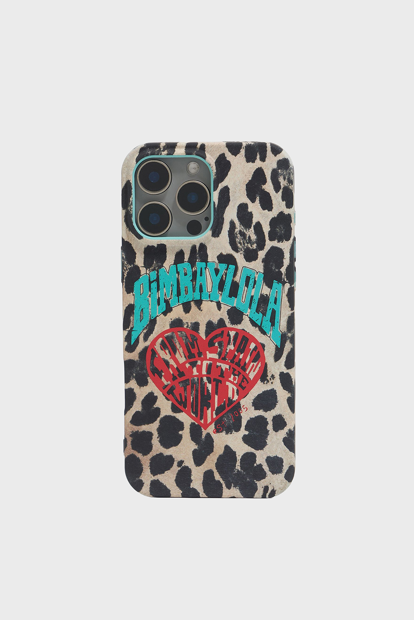 Женский бежевый чехол для iPhone 15 Pro Max с узором Бежевый ONESIZE Bimba Y Lola 251BAFT10.25411 Женский бежевый чехол для iPhone 15 Pro Max с узором Бежевый ONESIZE Bimba Y Lola 251BAFT10.25411
