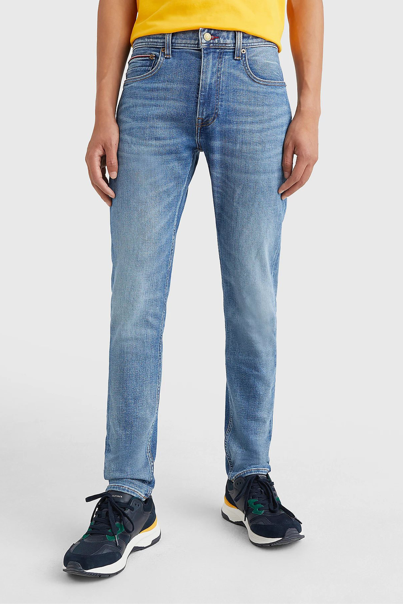 Чоловічі блакитні джинси TAPERED HOUSTON PSTR FLINT 1
