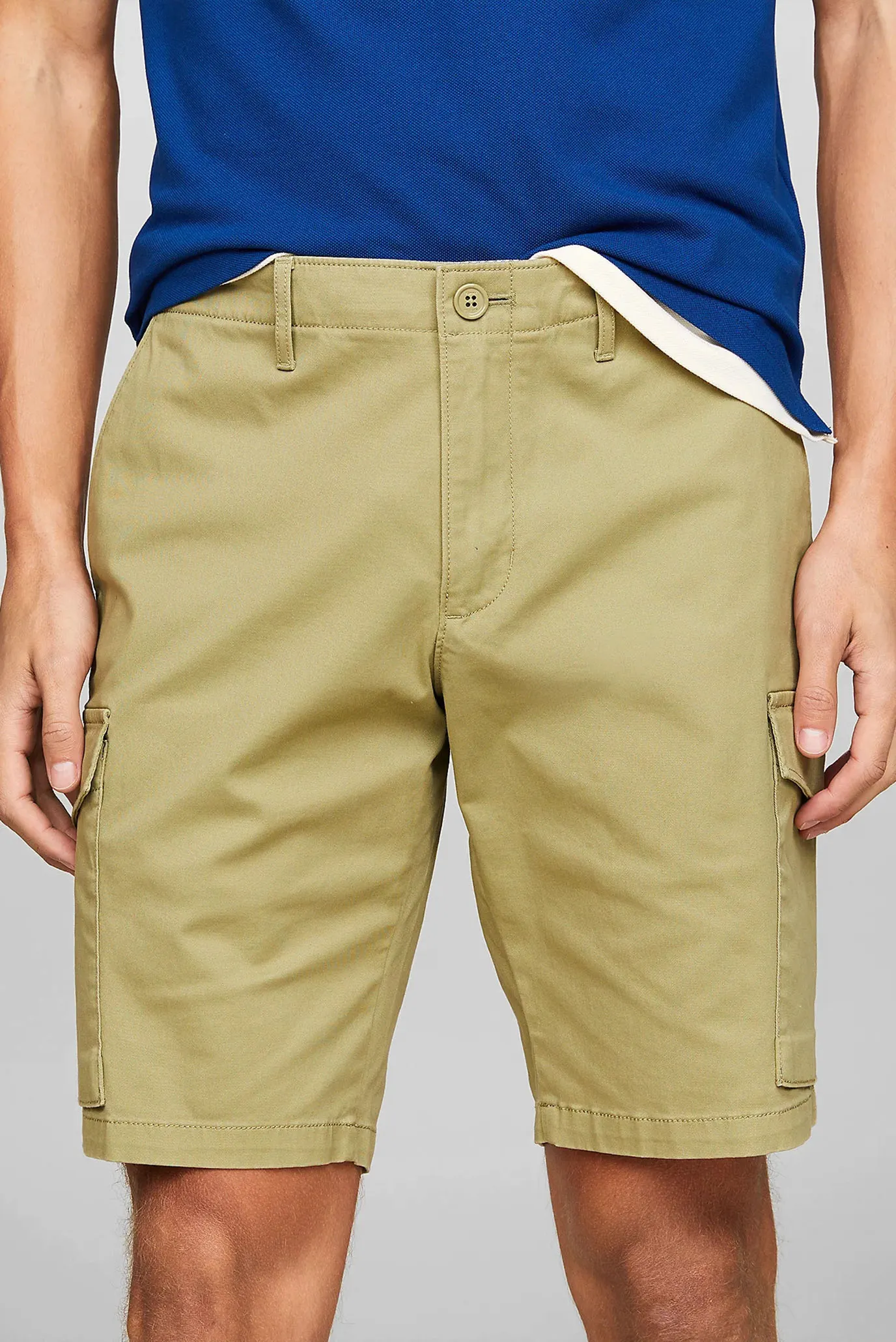 Мужские оливковые шорты HARLEM CARGO 1985 Оливковый 34 Tommy Hilfiger MW0MW23573