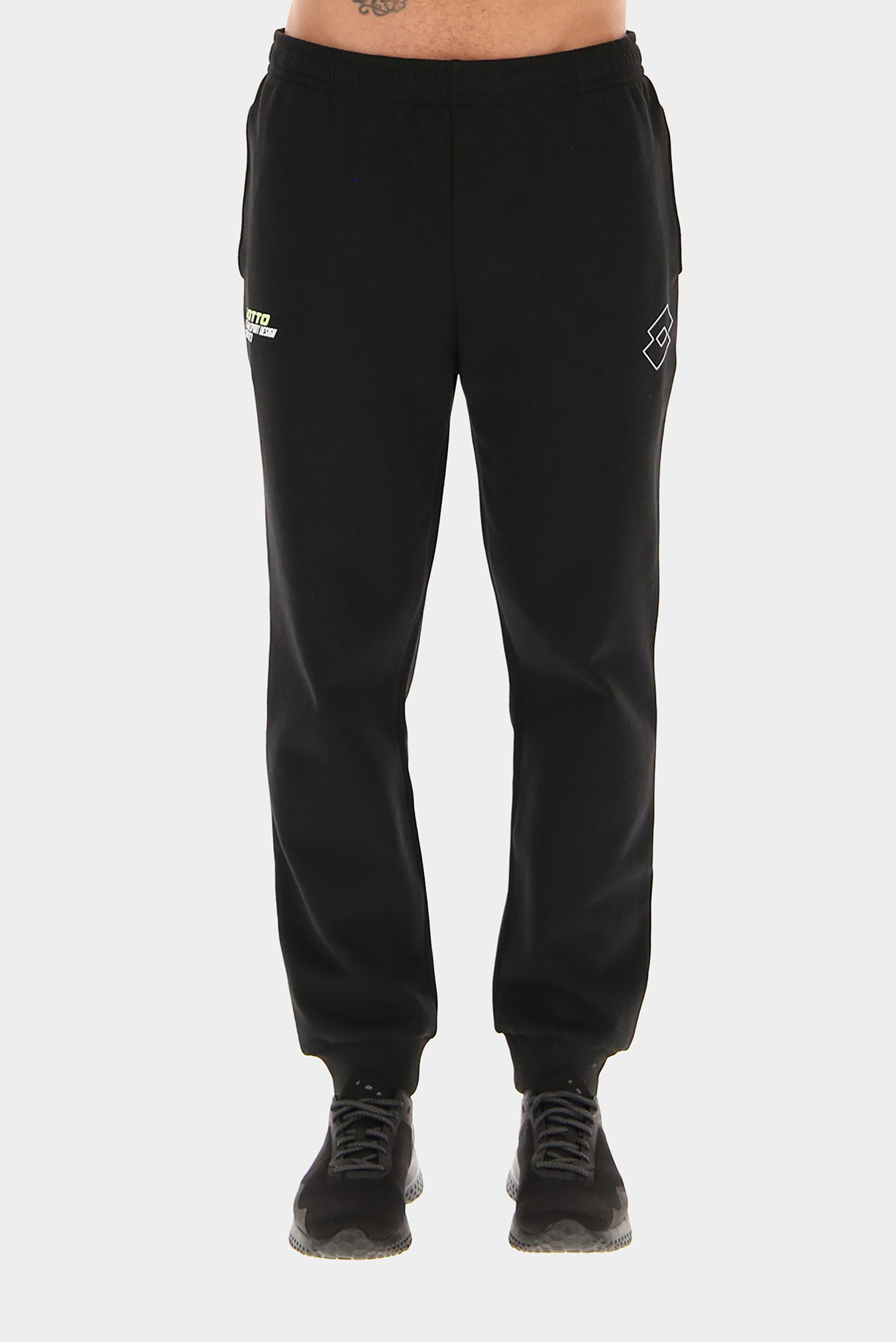 Мужские черные спортивные брюки LOGO VI PANT FL 1