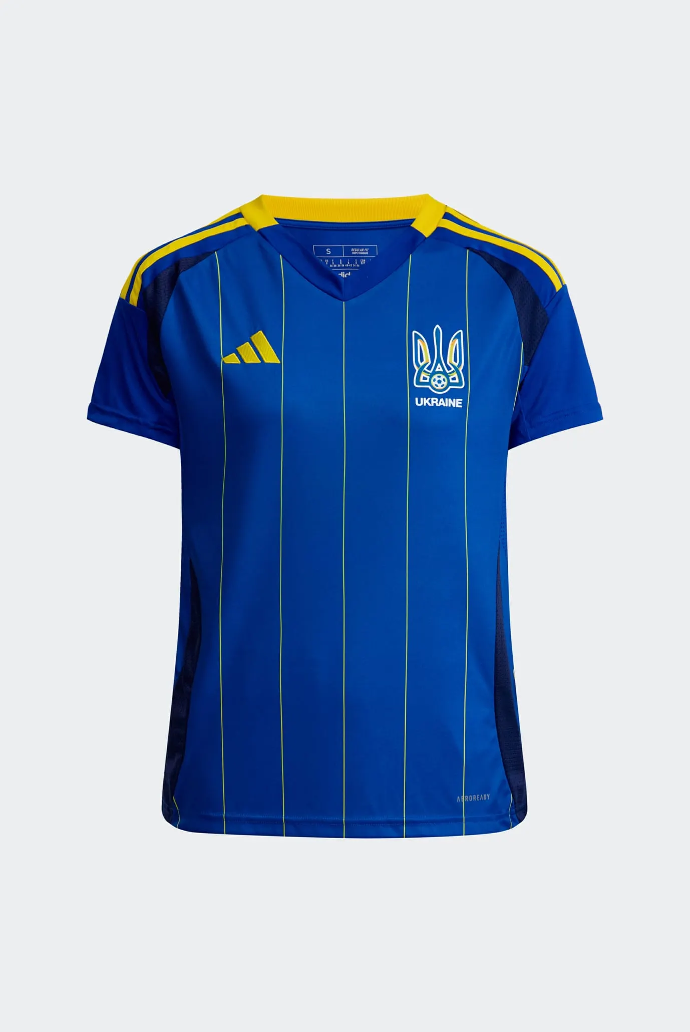 Жіноча синя футболка у смужку Ukraine 24 7