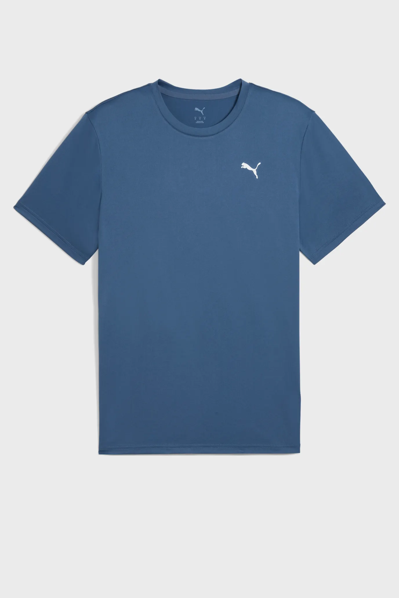 Мужская синяя футболка TAD ESSENTIALS Solid Cat Tee Men 3