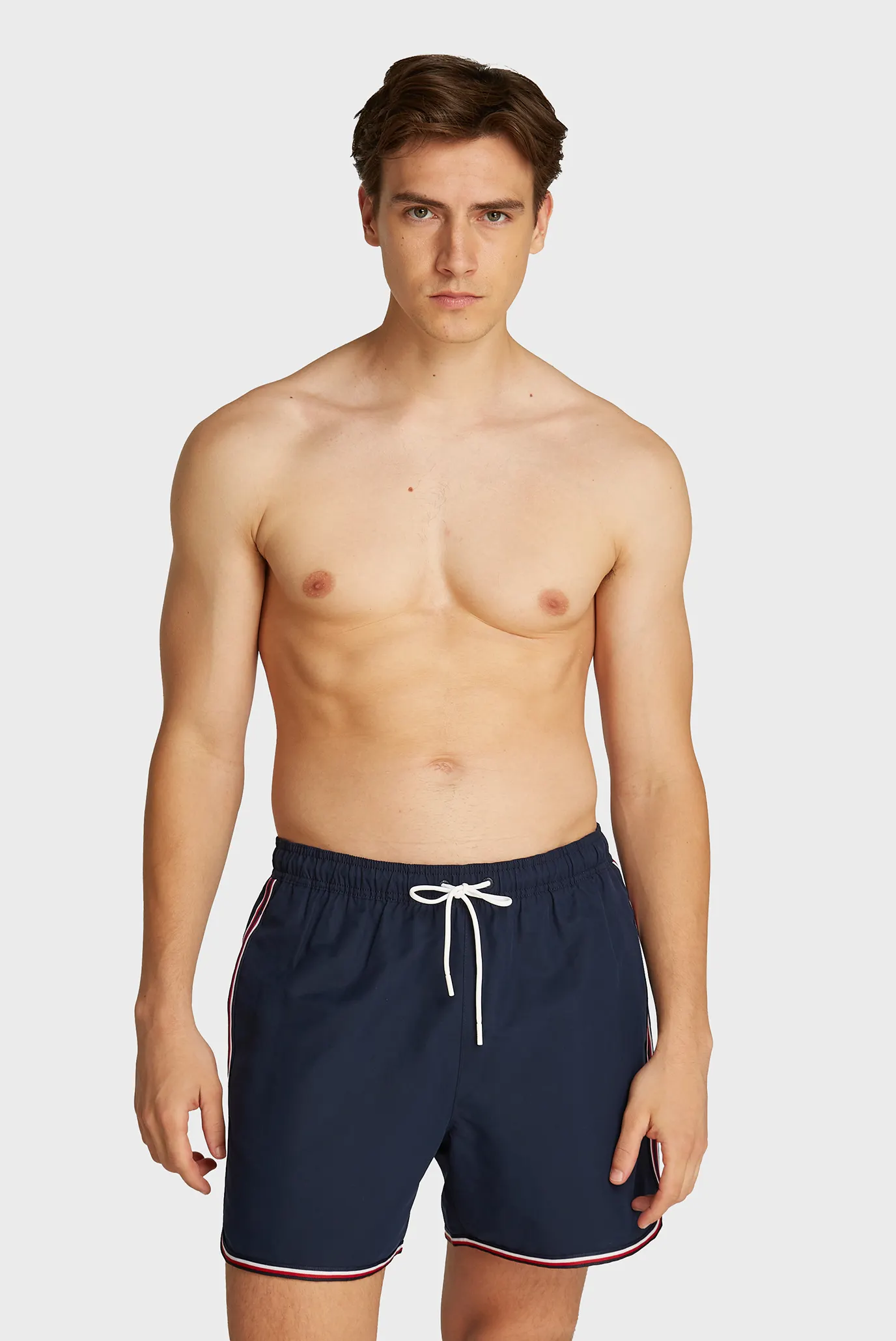 Мужские темно-синие плавательные шорты MEDIUM DRAWSTRING Синий L Tommy Hilfiger UM0UM03497