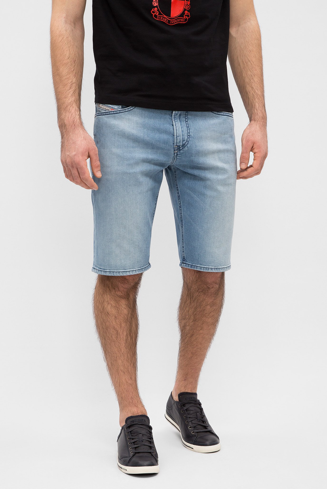 Чоловічі блакитні джинсові шорти THOSHORT CALZONCINI 1