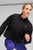 Женская черная спортивная кофта Training Full-Zip Fleece Women