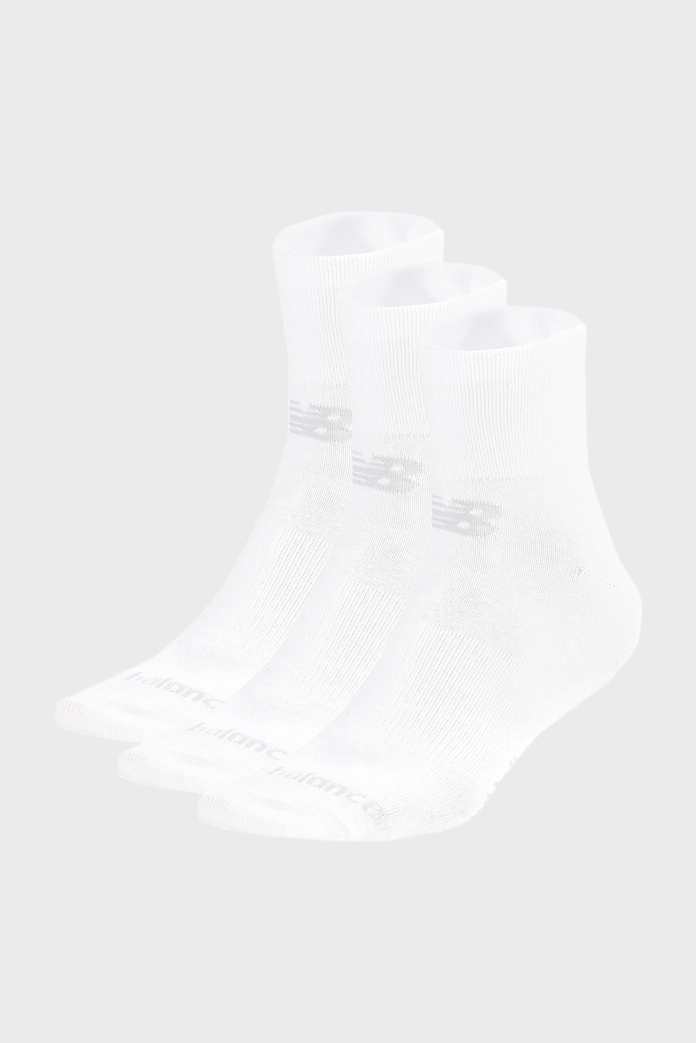 Білі шкарпетки Performance Cotton Flat Knit Ankle (3 пари) 1