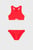 Дитячий червоний купальник PUMA Girls’‎ Racerback Bikini Set