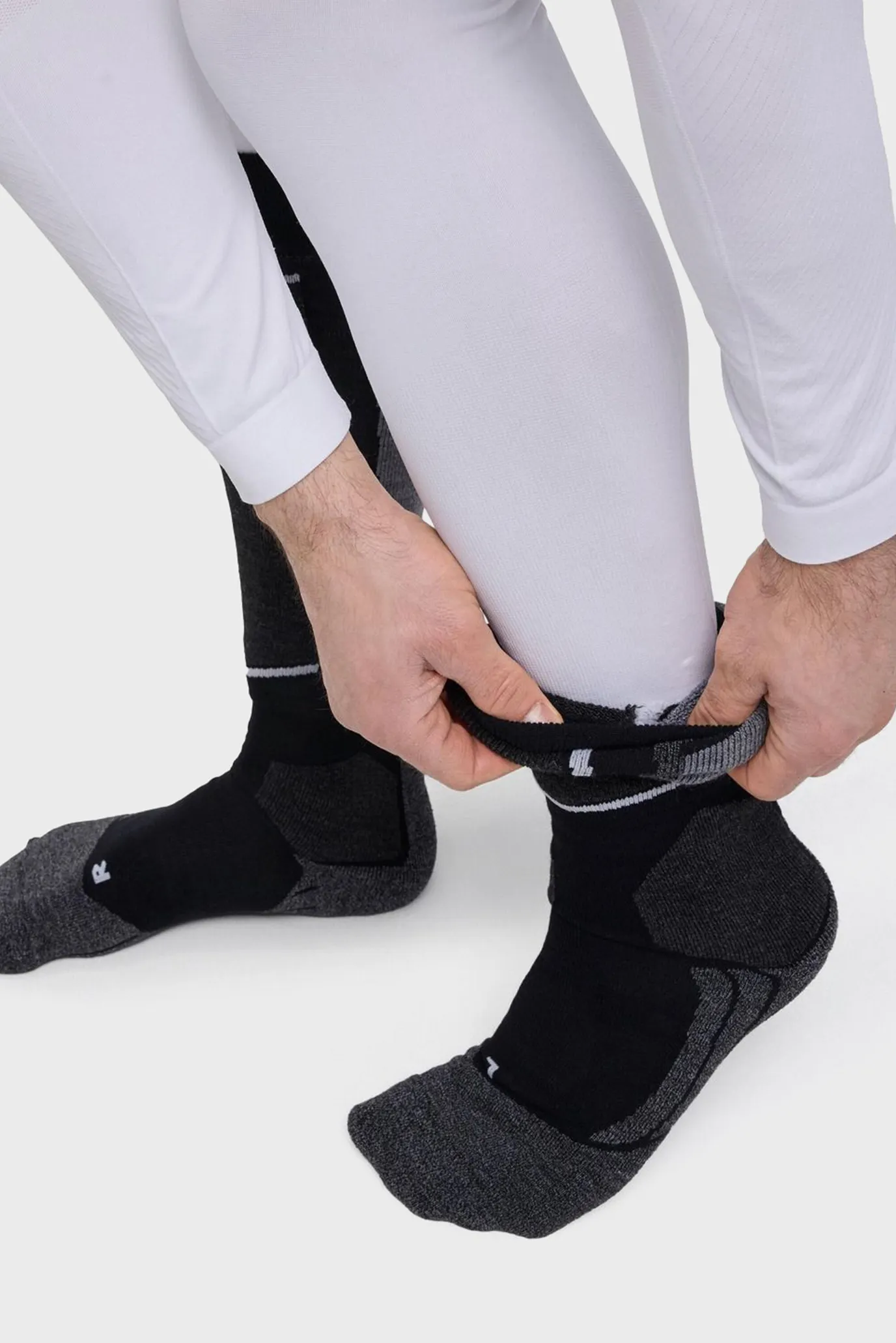 Чоловічі білі термобрюки WARM 7