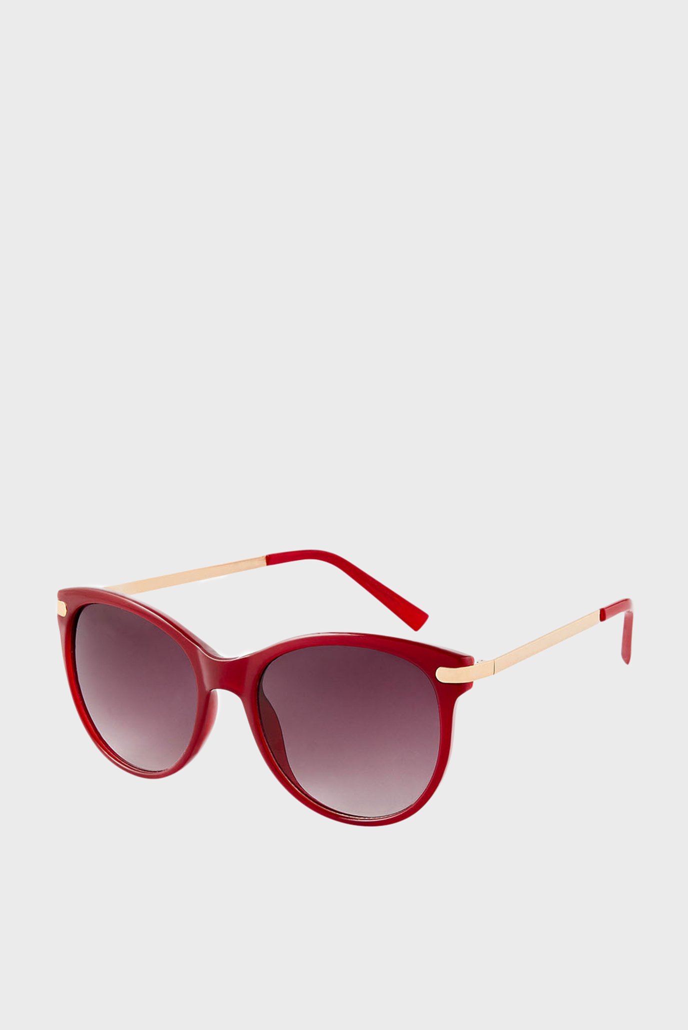 Женские бордовые солнцезащитные очки RUBEE FLATTOP SUNGLA 1