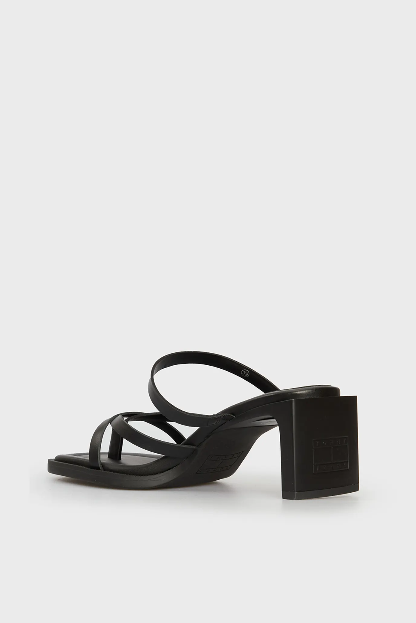 Жіночі чорні шкіряні мюлі THE SOHO SANDAL 5