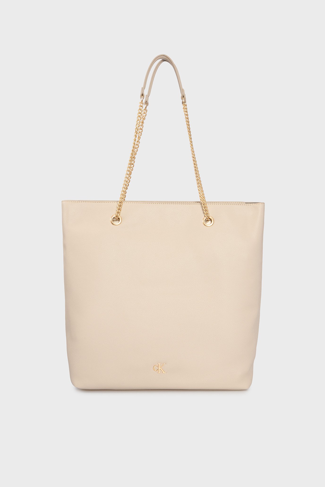 Женская бежевая сумка MINIMAL MONOGRAM CHAIN TOTE Бежевый ONESIZE Calvin Klein Jeans LV04F3204G Женская бежевая сумка MINIMAL MONOGRAM CHAIN TOTE Бежевый ONESIZE Calvin Klein Jeans LV04F3204G