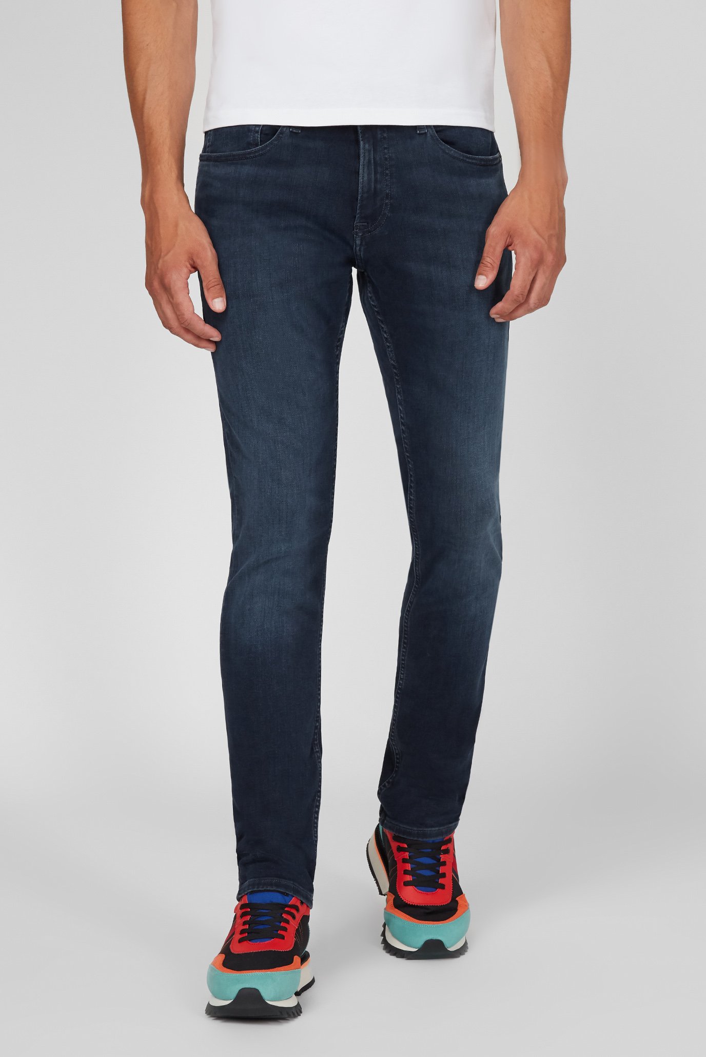 Чоловічі темно-сині джинси SCANTON SLIM AE167 BBKS 1