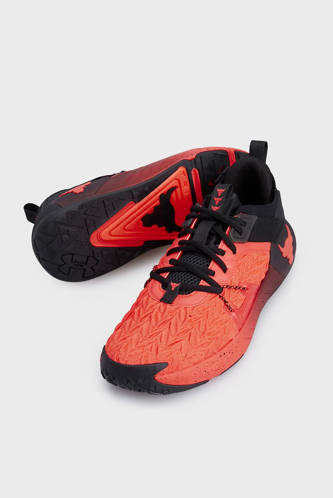 Мужские оранжевые кроссовки UA Project Rock 6 Under Armour