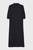 Женское черное платье в горошек