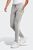 Женские серые спортивные брюки Essentials 3-Stripes French Terry Cuffed