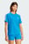 Жіноча блакитна футболка 3-Stripes Baby