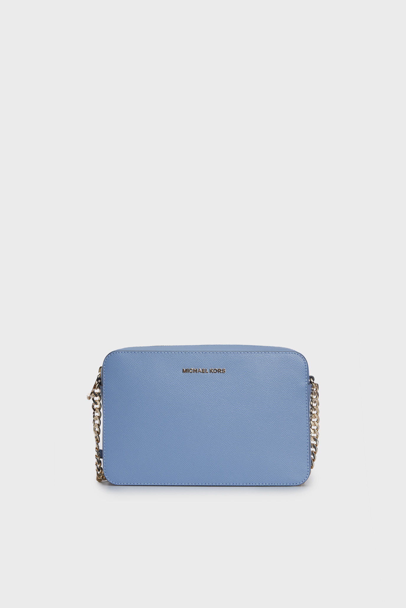 Женская голубая кожаная сумка 1