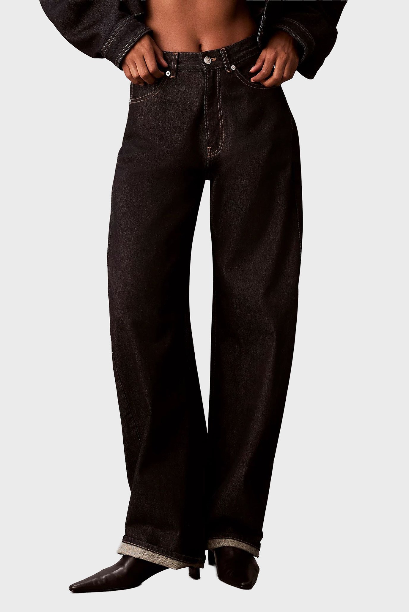 Женские темно-синие джинсы THE EXTREME BARREL Синий 26-RG Calvin Klein Jeans LV047D701G Женские темно-синие джинсы THE EXTREME BARREL Синий 26-RG Calvin Klein Jeans LV047D701G