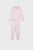 Дитячий рожевий спортивний костюм (худі, штани) Girls' Loungewear Suit