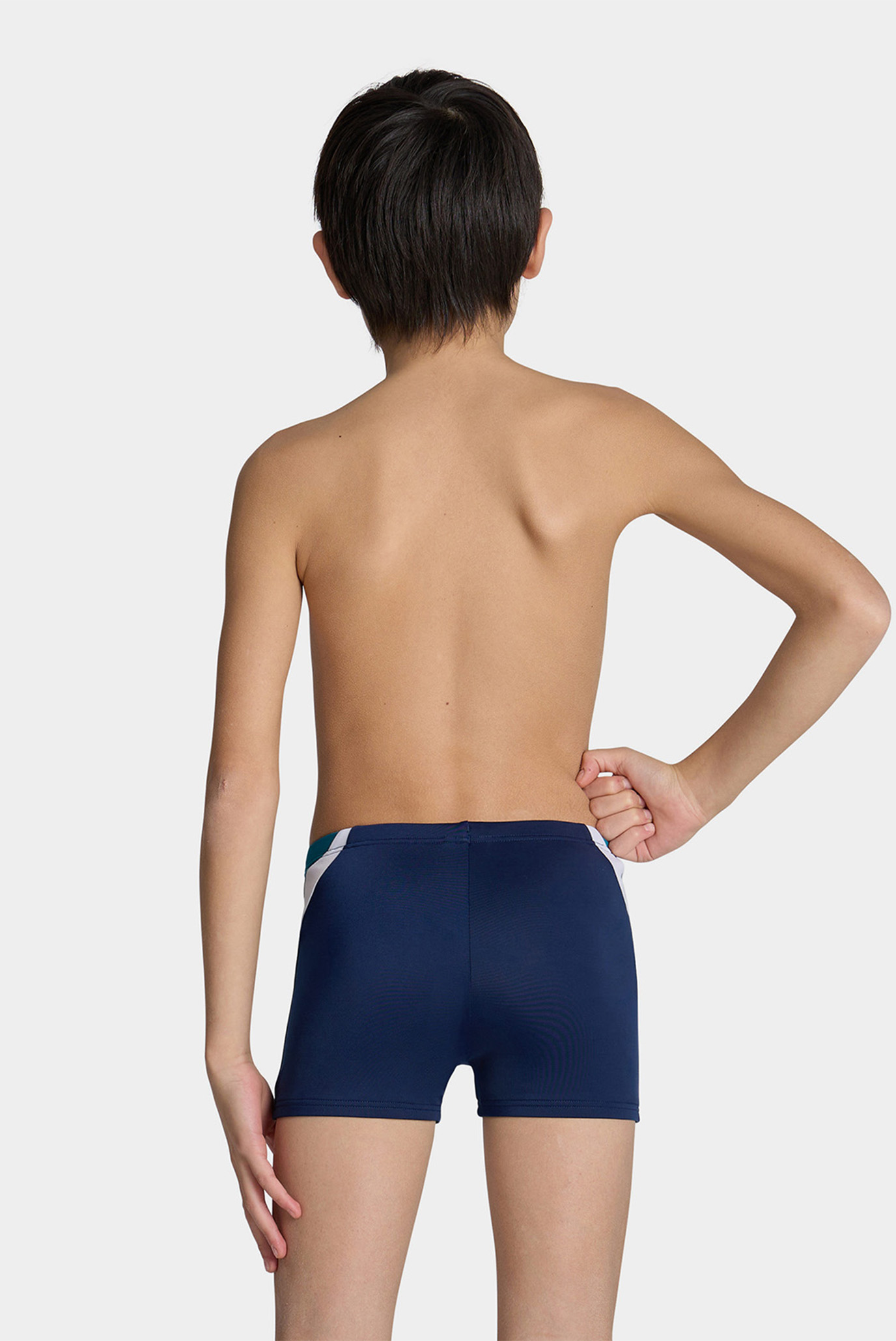 Детские темно синие плавки Swim Short Panel Arena 006010 761 — Md Fashion