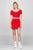 Женское красное платье TJW LOGO TAPE FIT & FLARE EXT