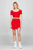 Жіноча червона сукня TJW LOGO TAPE FIT & FLARE EXT