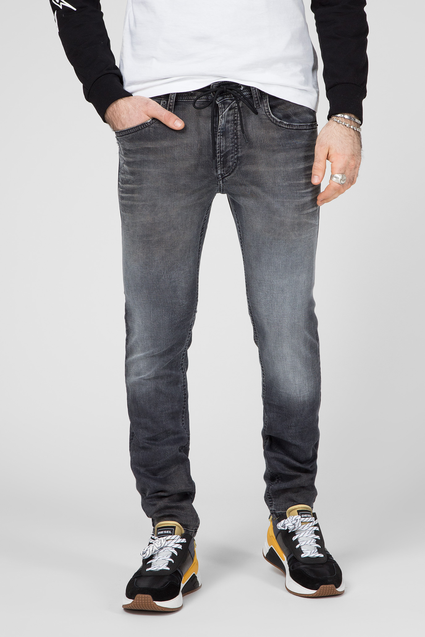 Мужские темно-серые джинсы THOMMER CB-NE 1