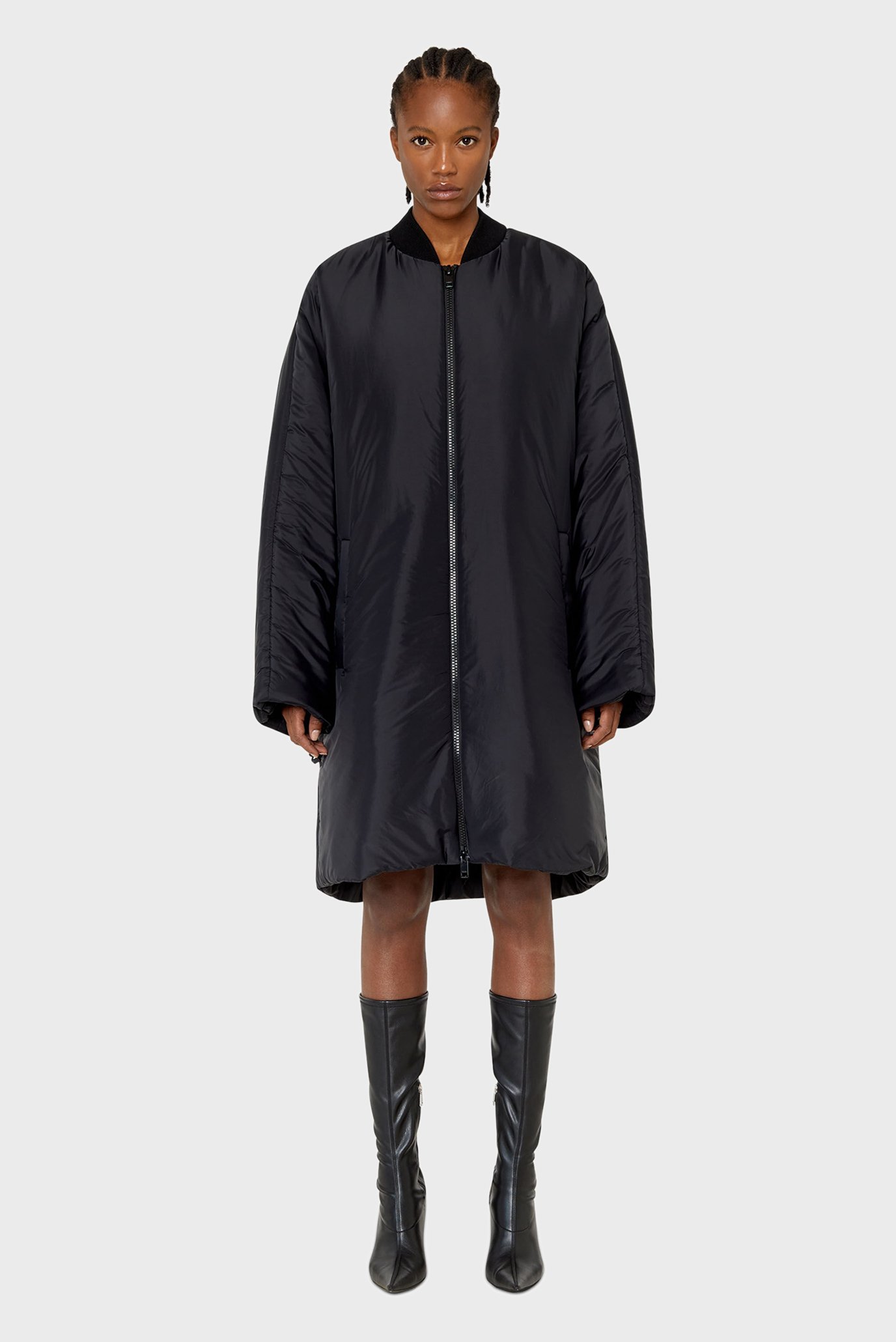 Женская черная куртка W-DAY-LONG-NY 1