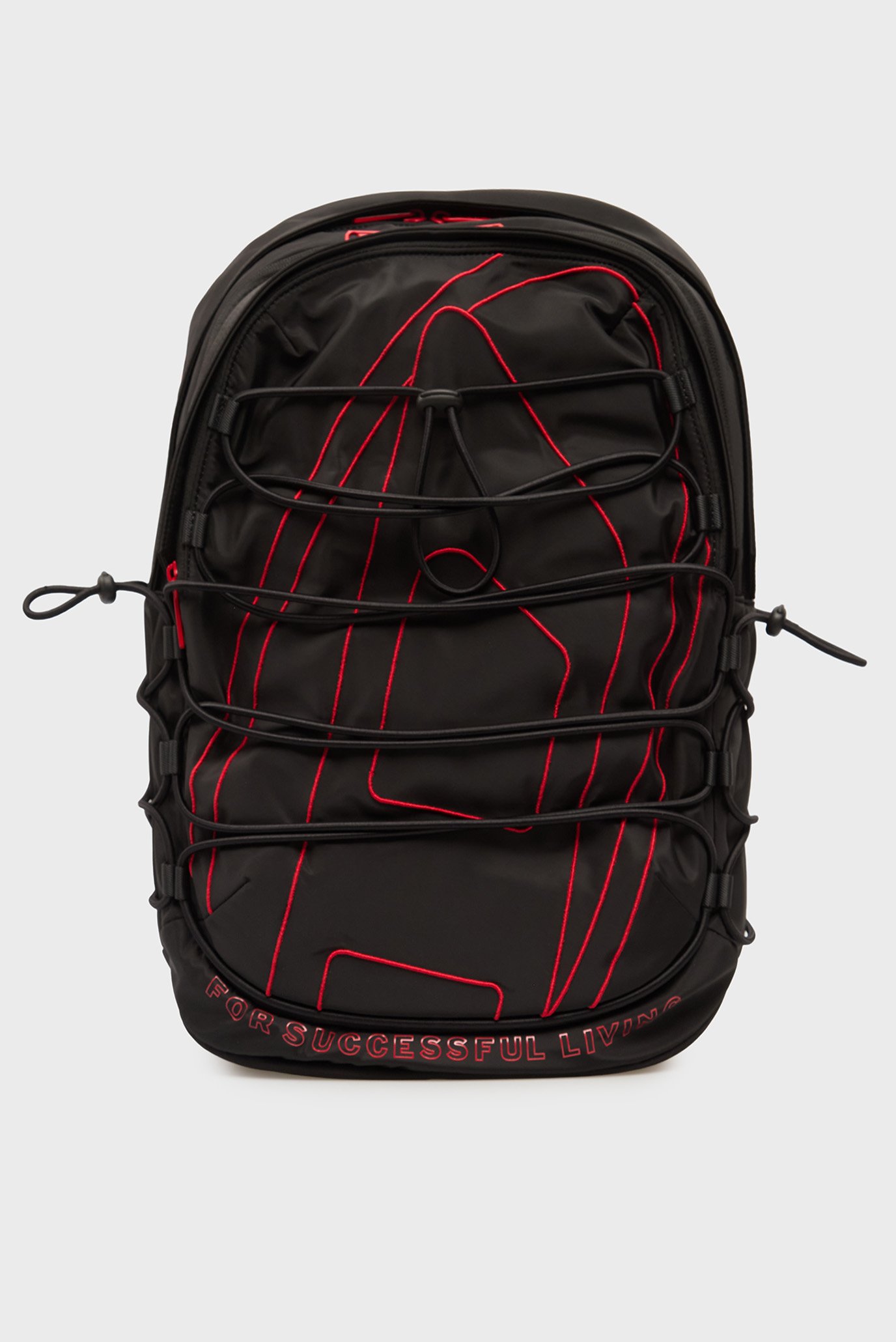Мужской черный рюкзак TECH-D Черный ONESIZE Diesel X10408 P3914 Мужской черный рюкзак TECH-D Черный ONESIZE Diesel X10408 P3914