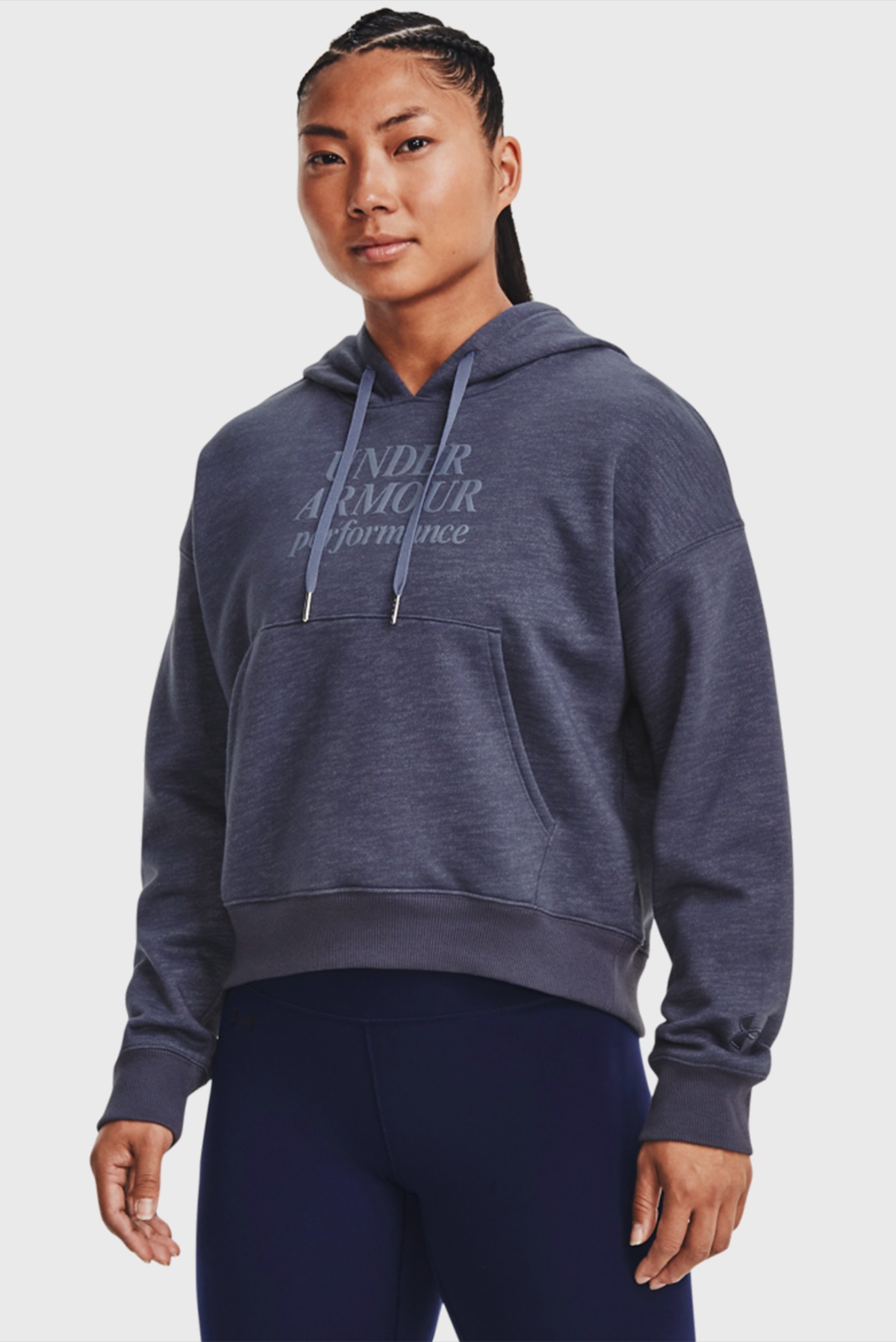 Женское темно-серое худи Essential Script Hoodie 1