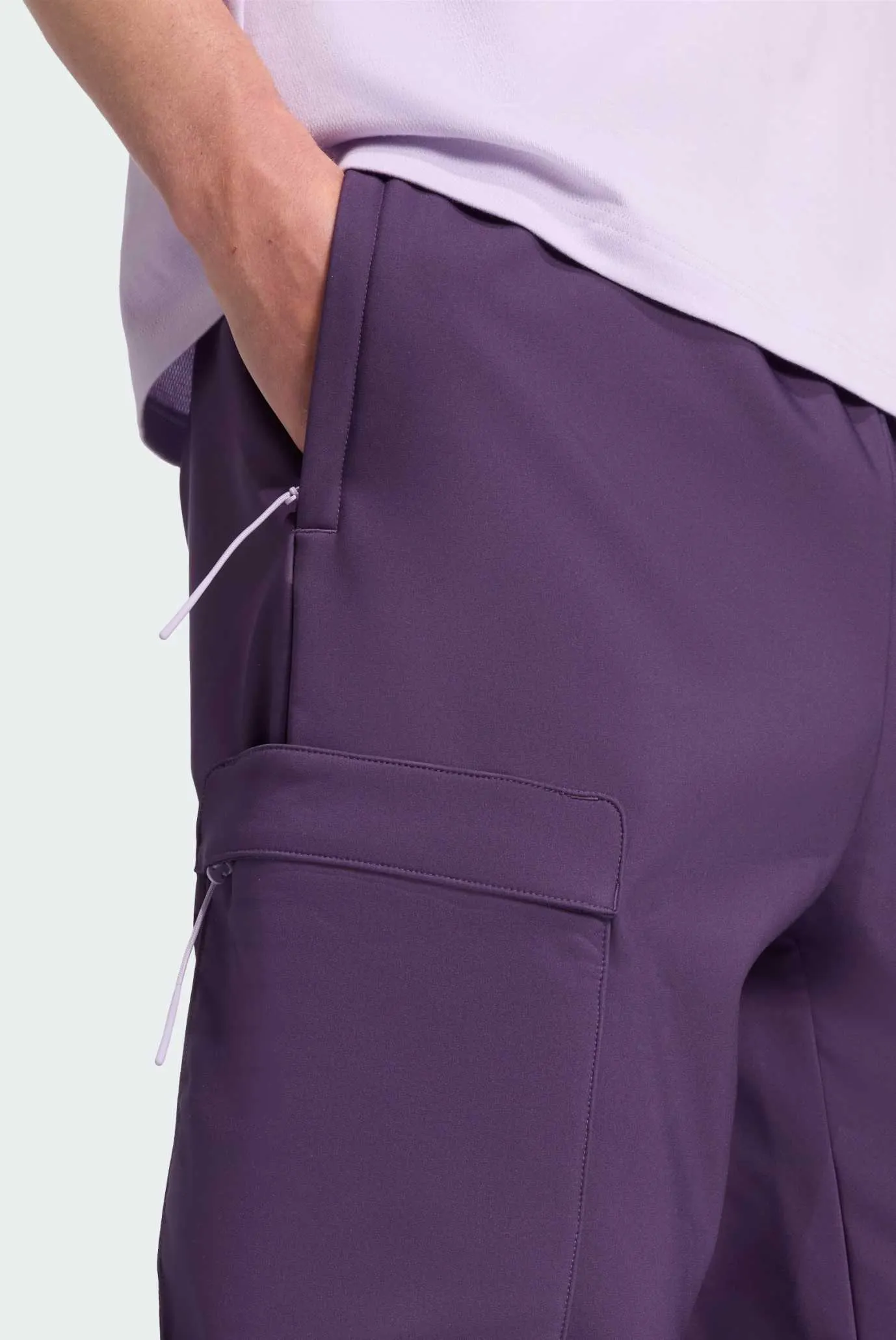 Мужские фиолетовые спортивные брюки Mercedes - AMG Petronas Formula One Team Premium Woven 5