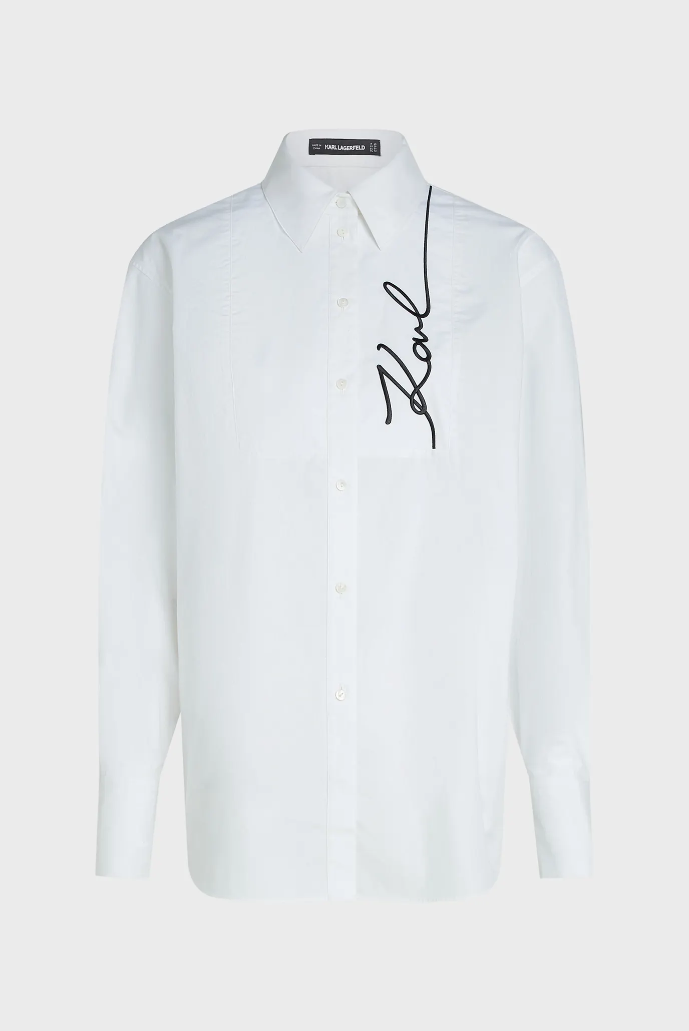 Жіноча біла сорочка signature 5