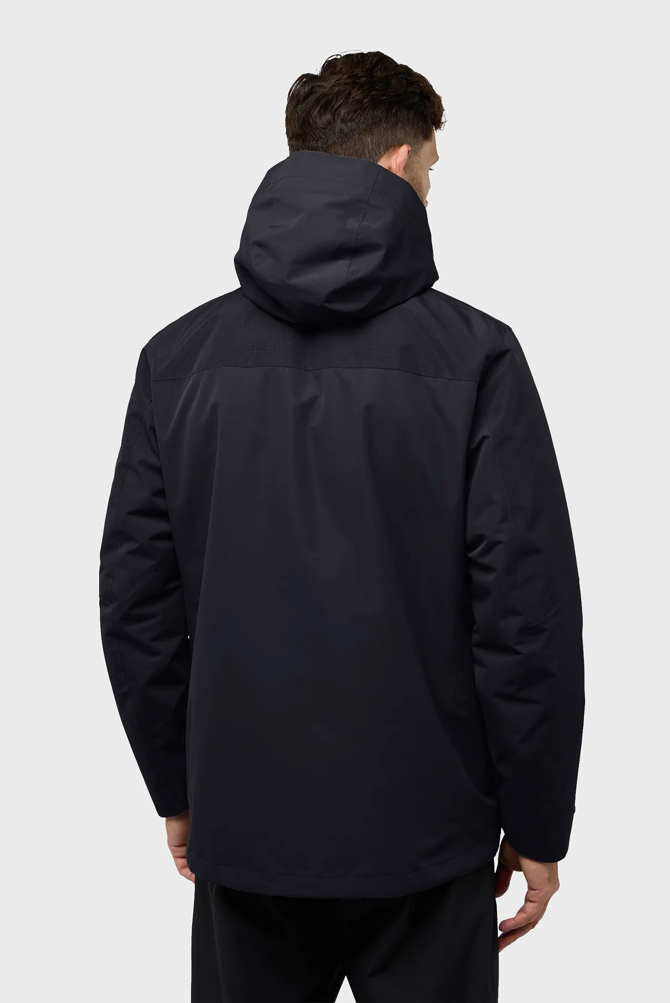 Мужская черная куртка 3 в 1 ROMBERG 3IN1 JKT M Jack Wolfskin