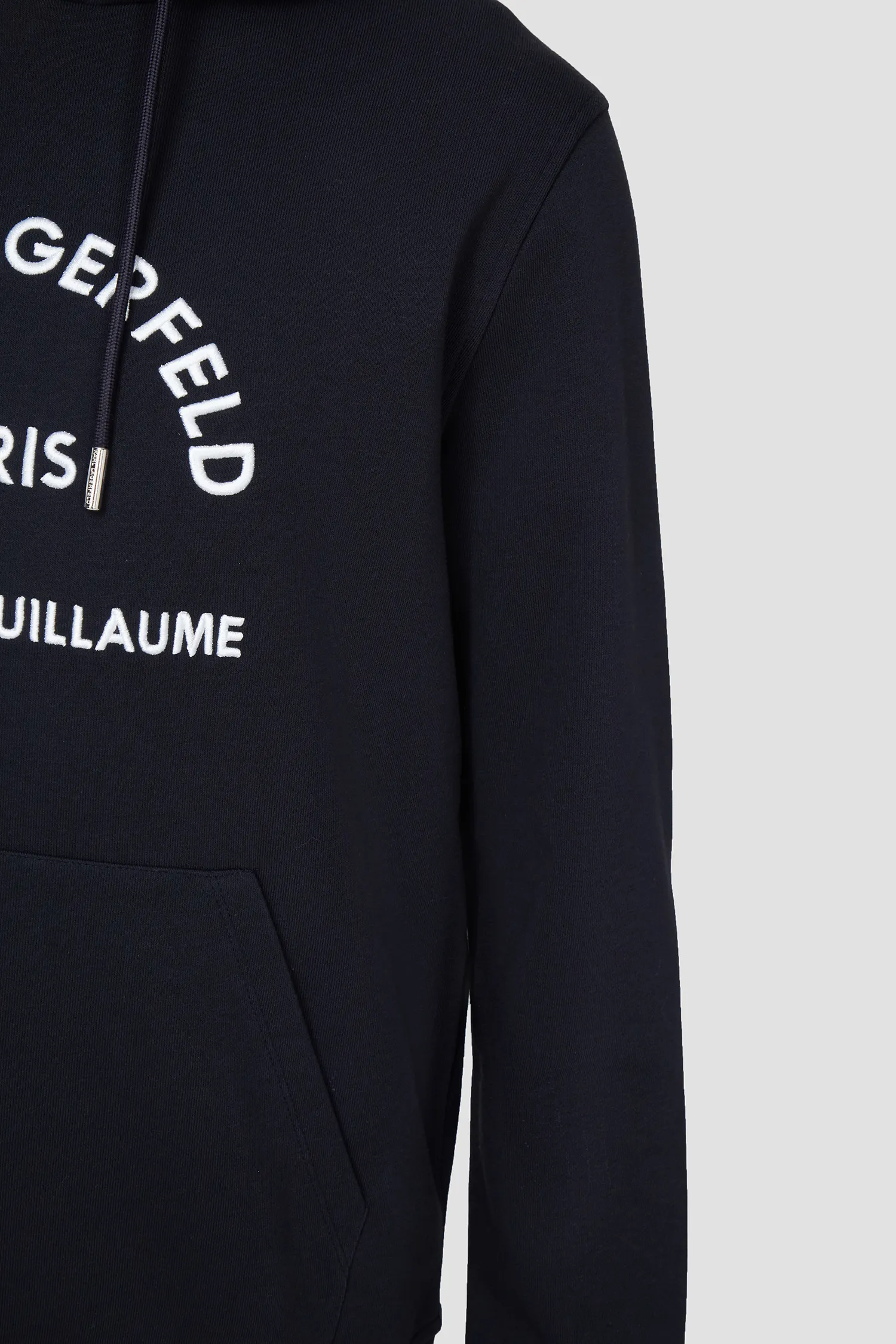 Мужское темно-синее худи 3