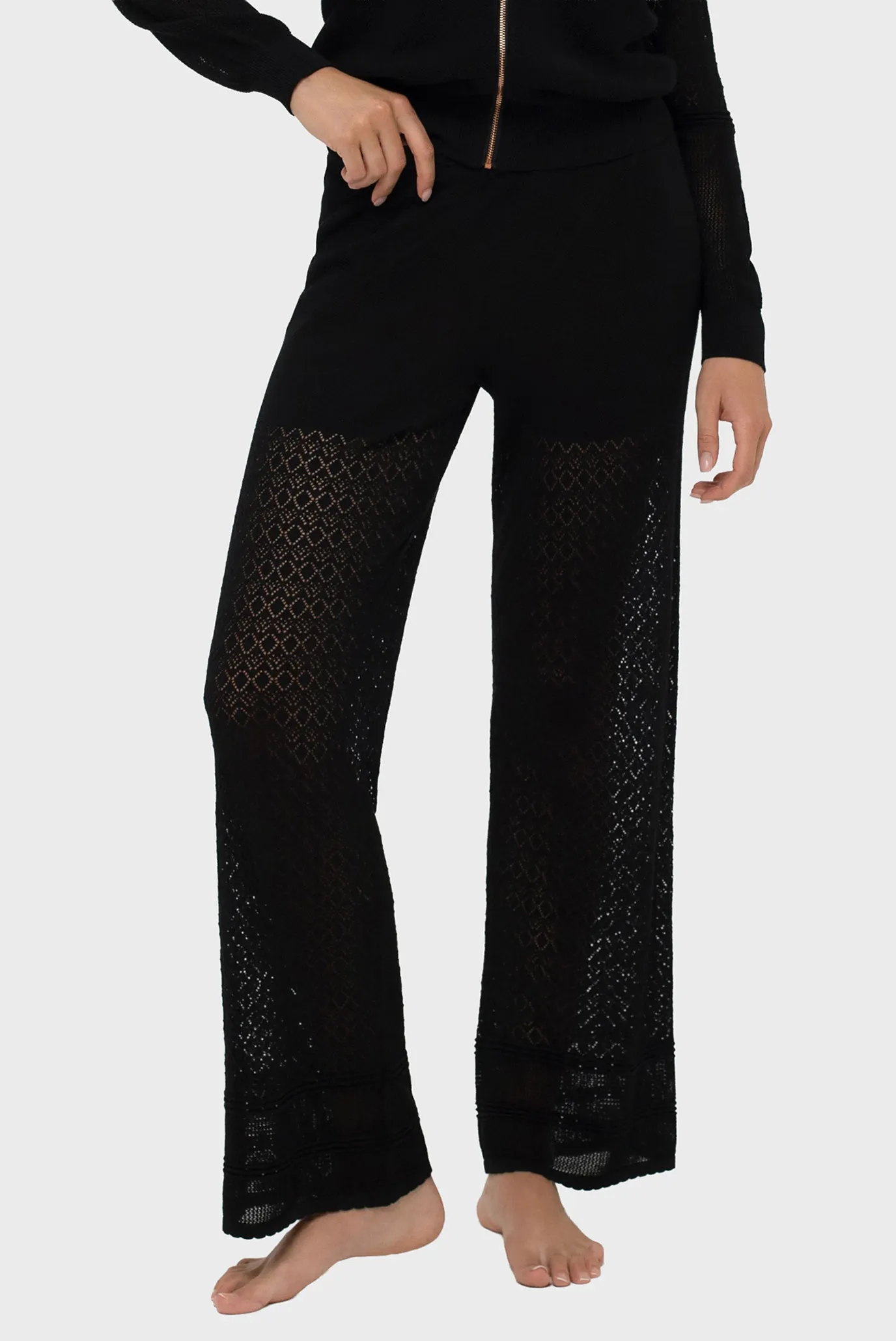 Женские черные брюки 1