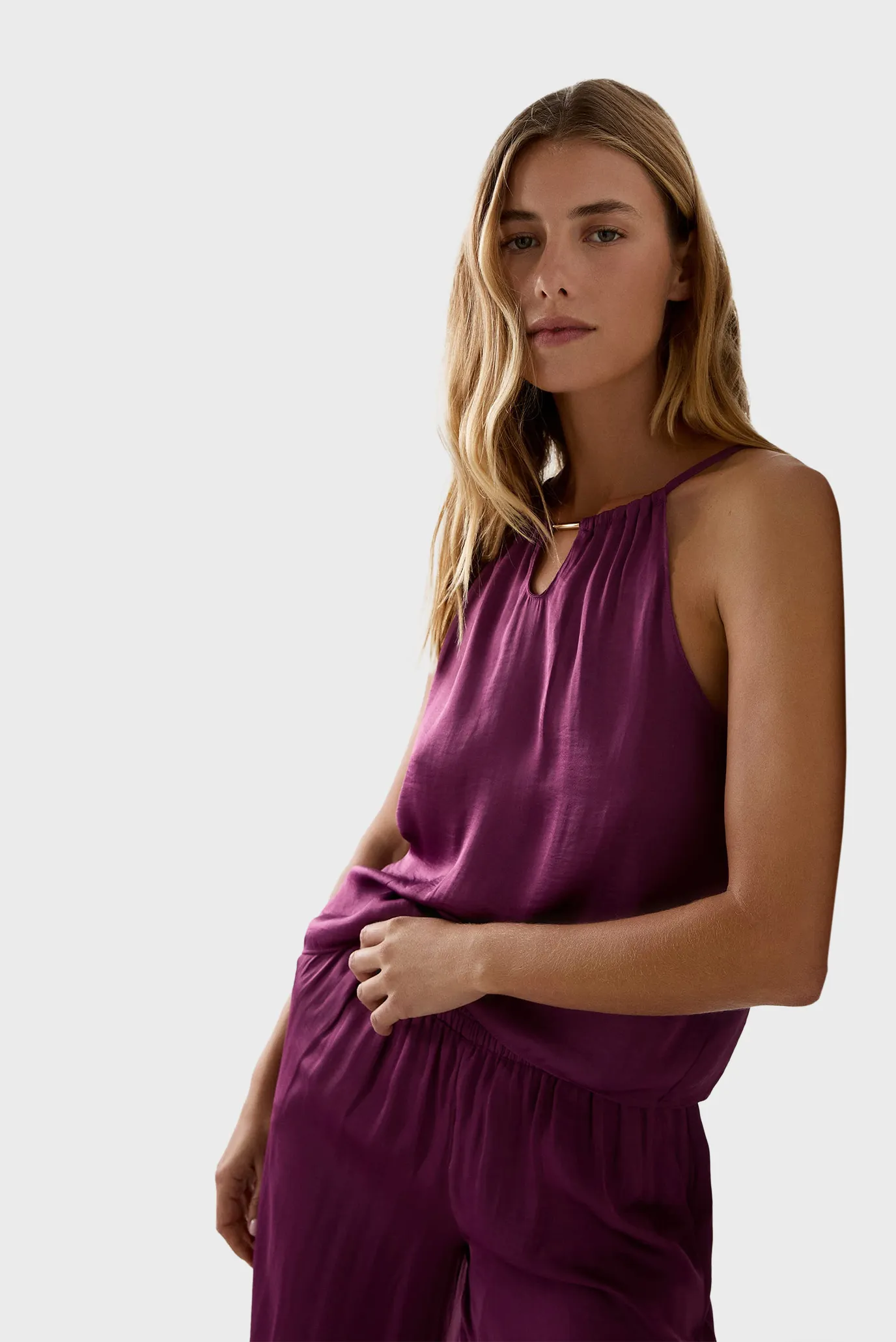 Жіночий фіолетовий топ MERIAN 5