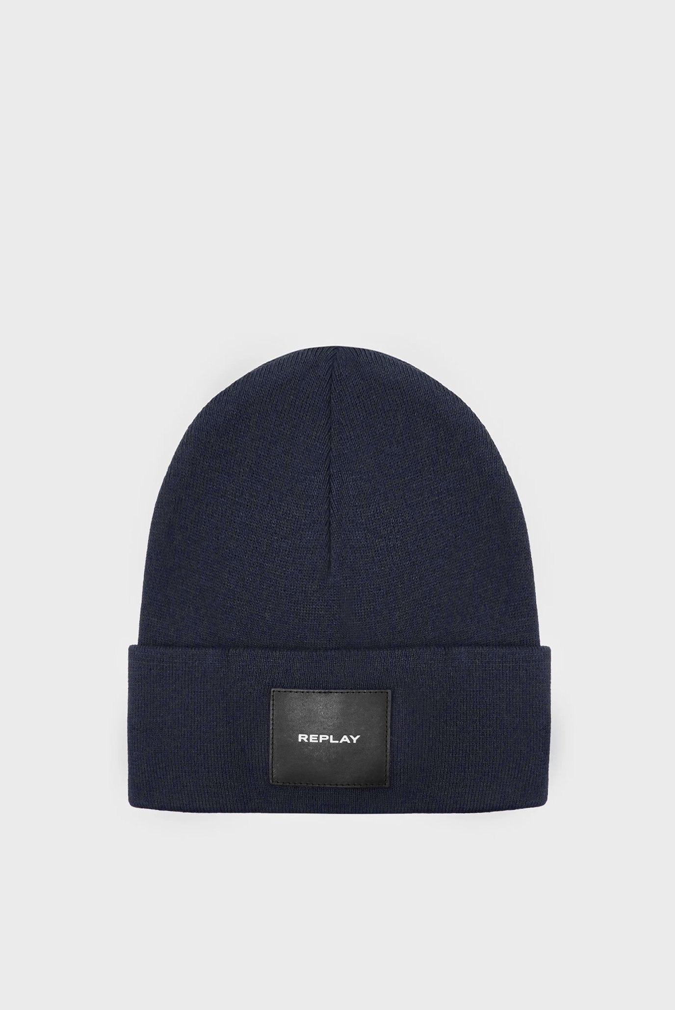 Темно-синяя шапка 1