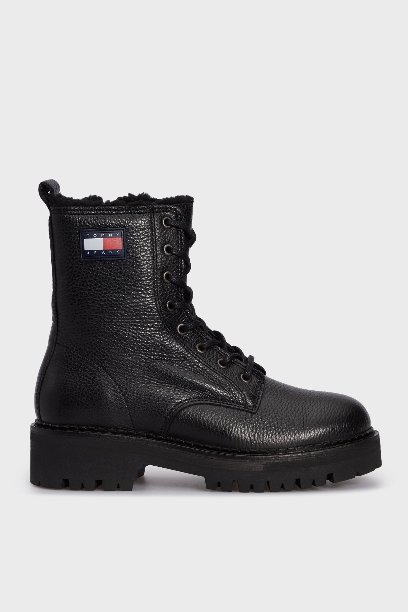 Жіночі чорні шкіряні черевики TJW URBAN BOOT TUMBLED LTR WL 1