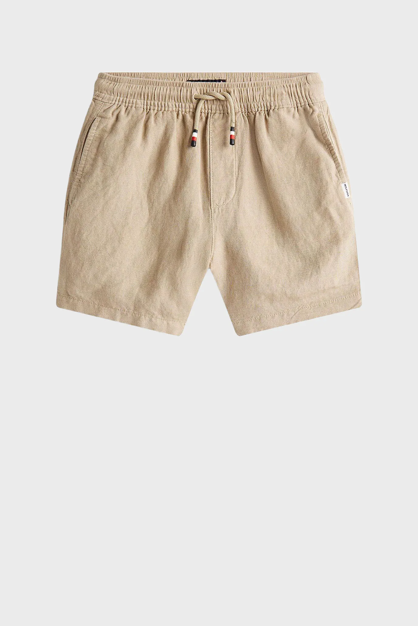 Дитячі бежеві лляні шорти 5