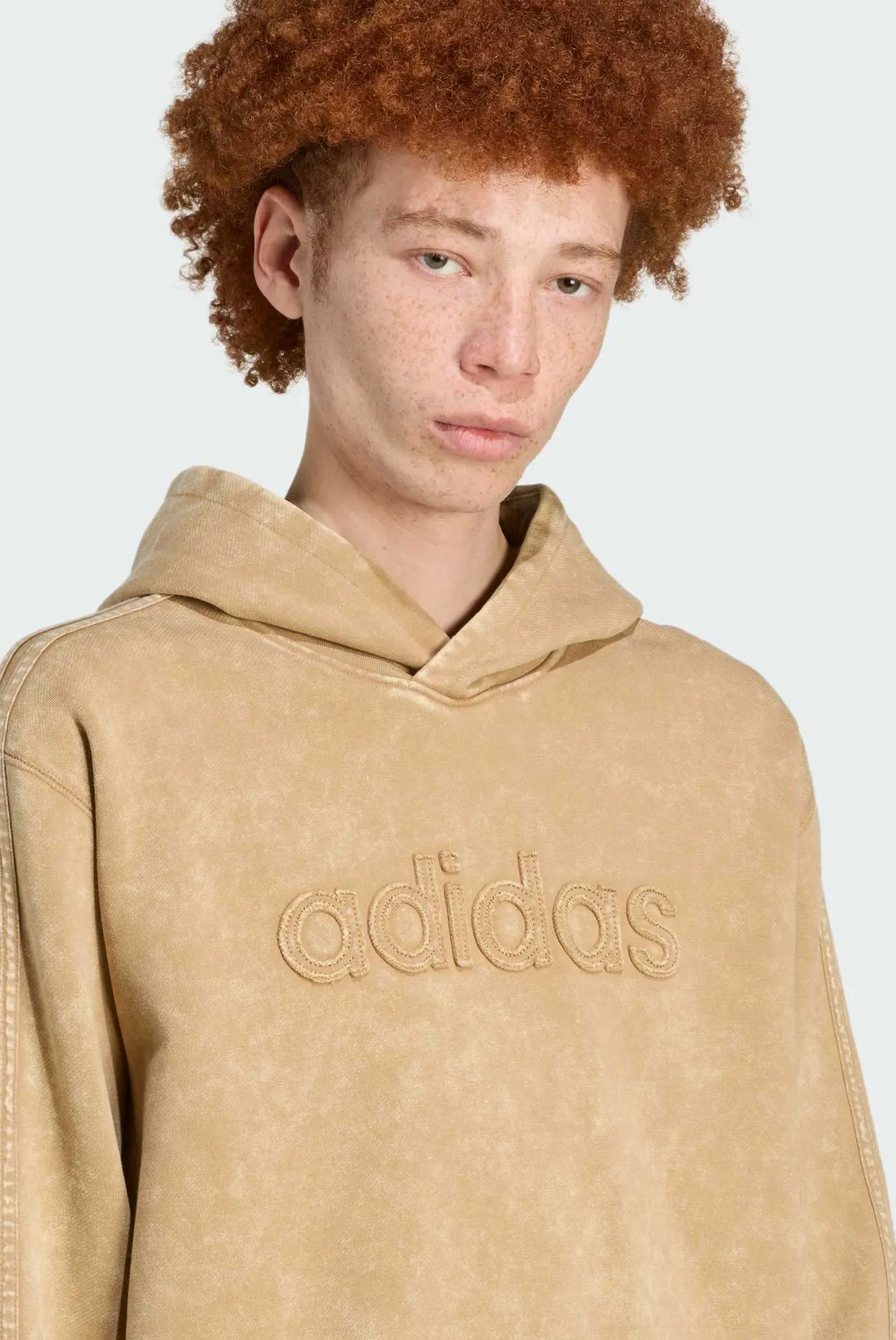 Чоловіче бежеве худі WASHED 4