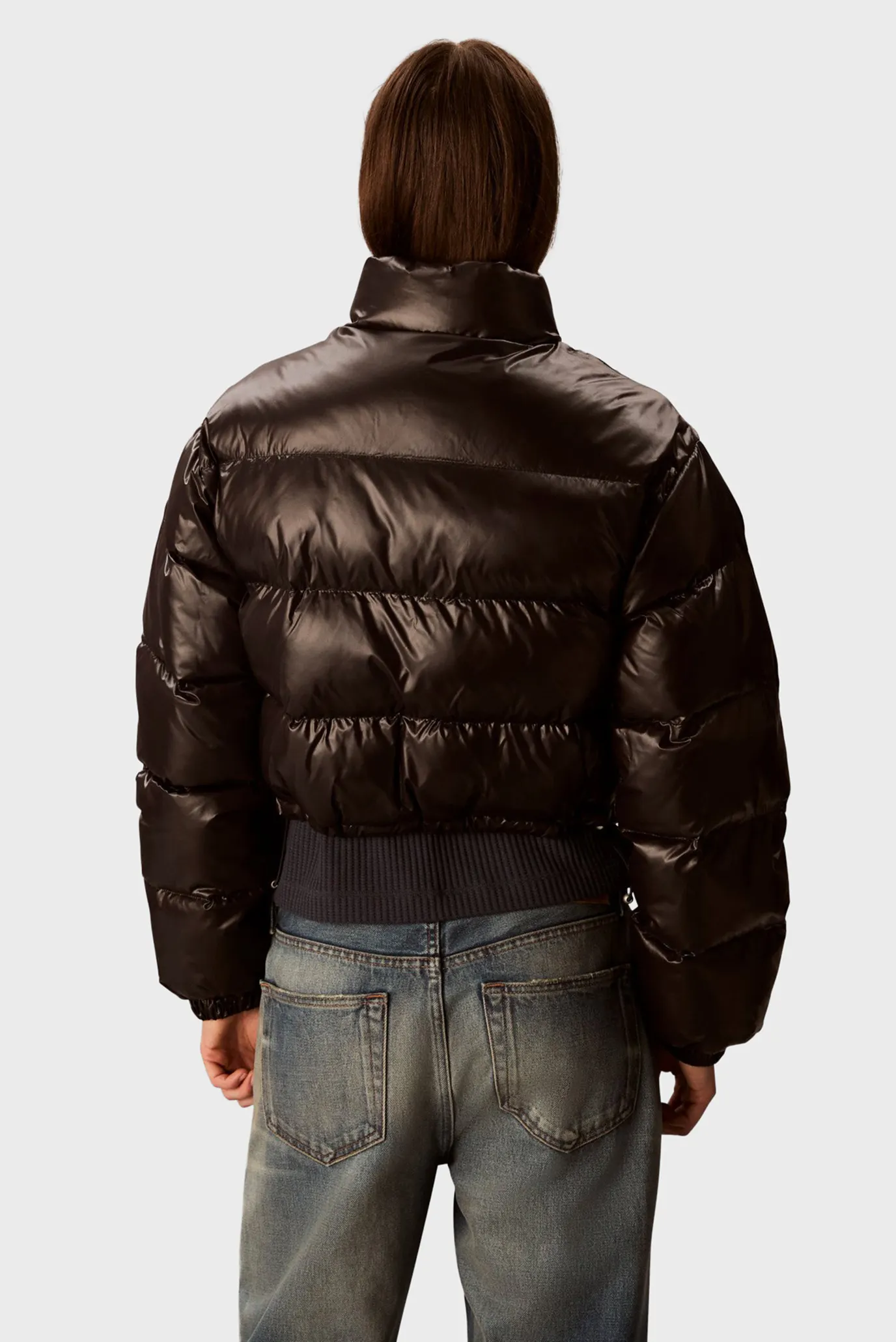 Женская черная куртка SHINE 3