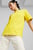 Женская желтая футболка SUNPŌ Mock Neck Tee Women