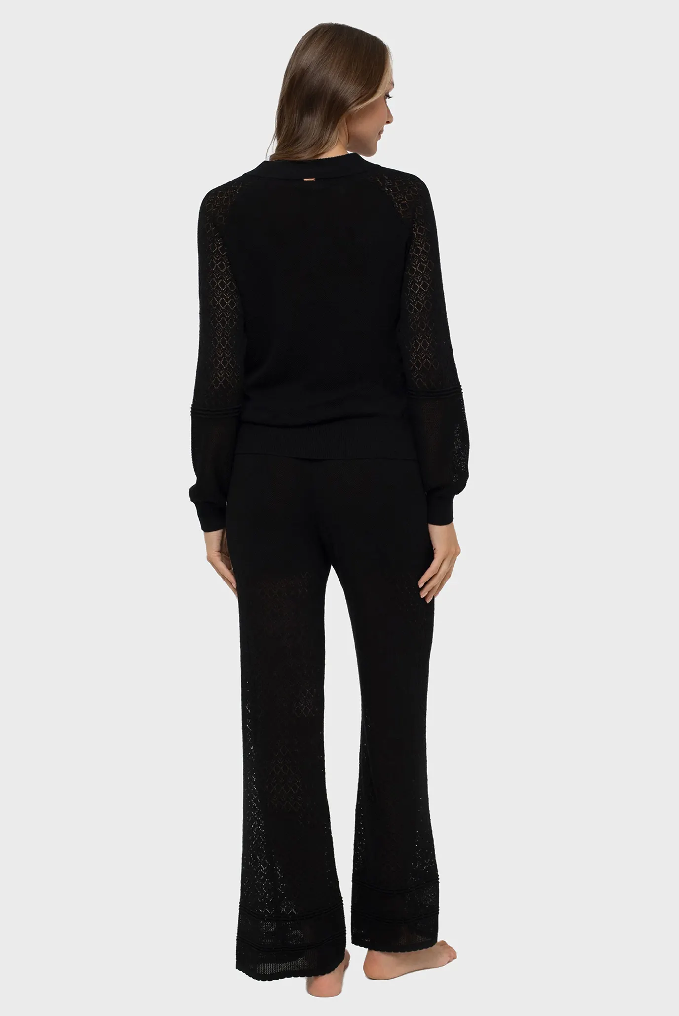 Женские черные брюки 3