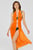 Женская оранжевая туника