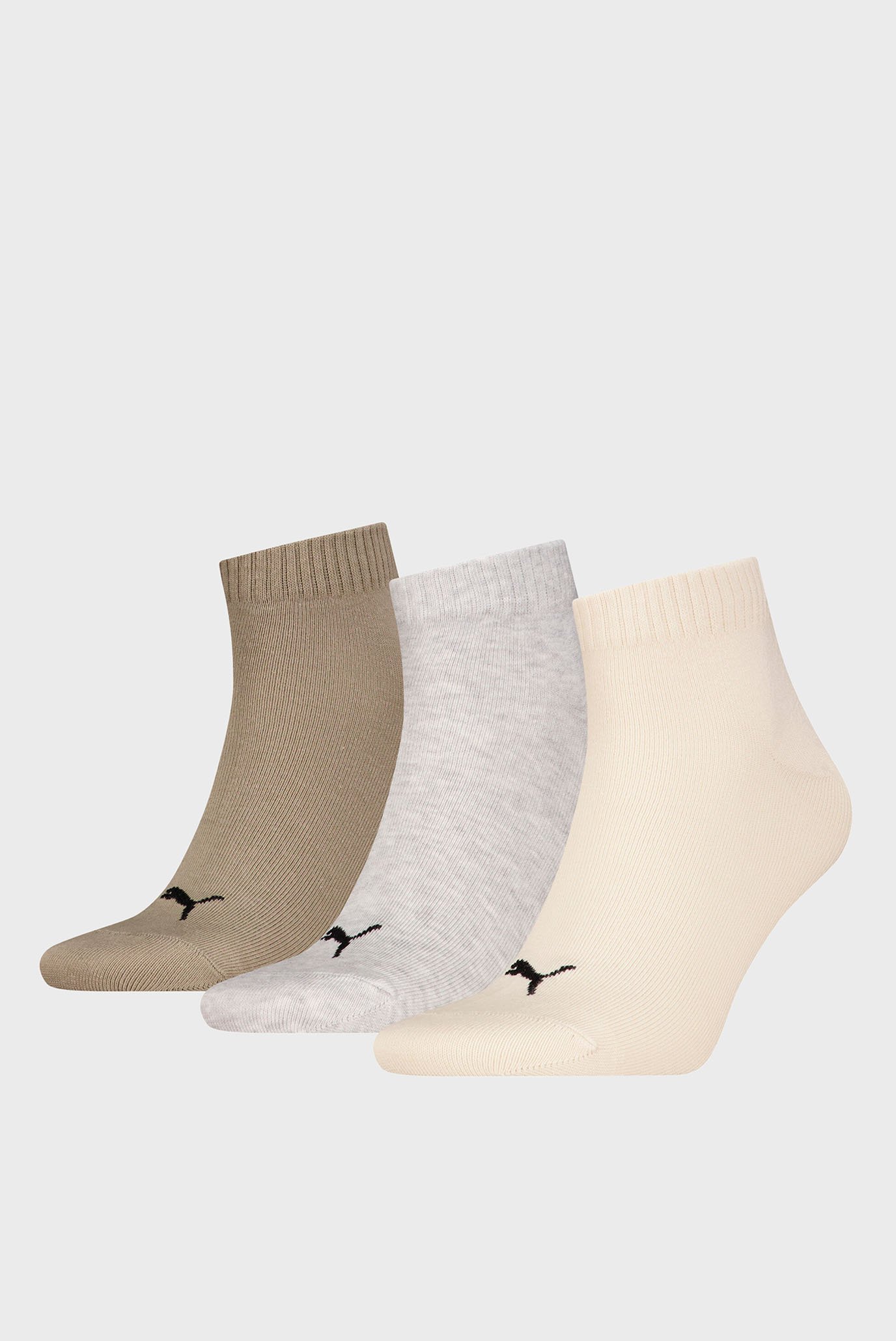 Носки (3 пары) Quarter Socks Unisex 1