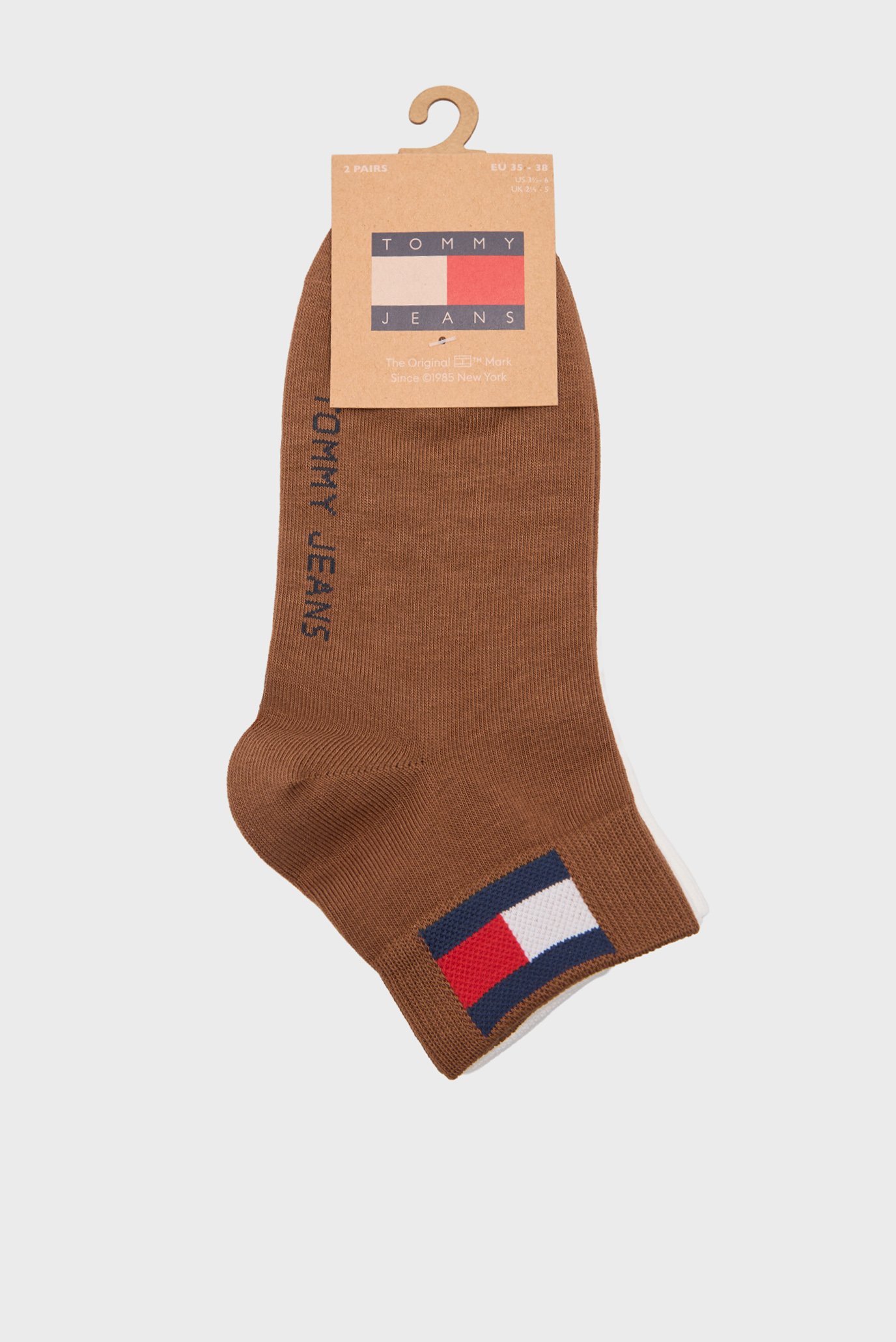 Носки (2 пары) FLAG Разноцветный 35-38 Tommy Jeans 701228223 Носки (2 пары) FLAG Разноцветный 35-38 Tommy Jeans 701228223