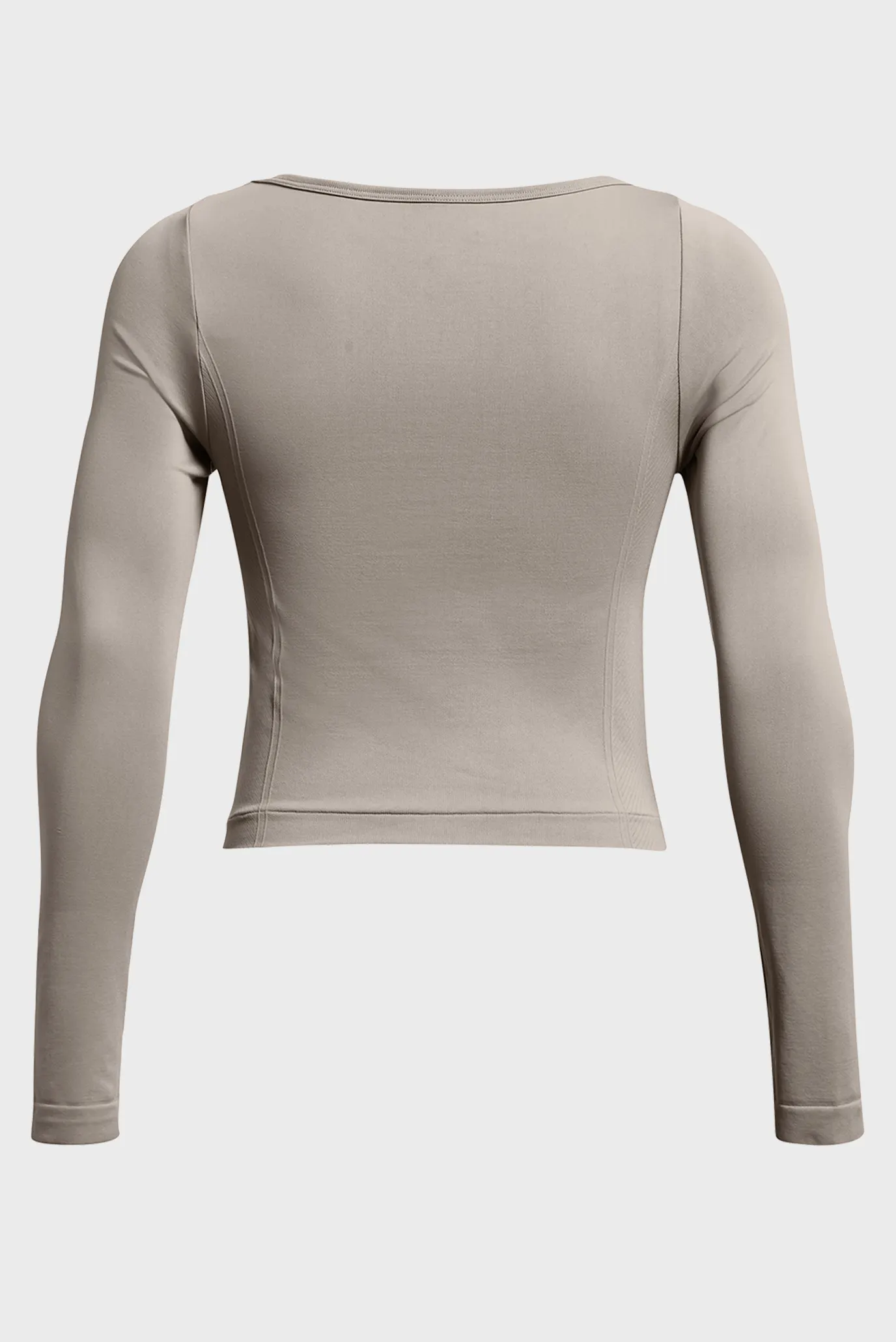 Жіночий сірий лонгслів UA Train Seamless LS 5
