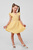 Детское желтое платье