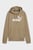 Женское бежевое худи Essentials Logo FL Women's Hoodie